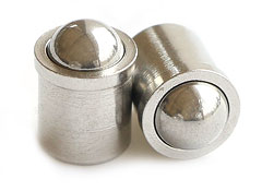 stainless steel Press Fit Spring Plungers